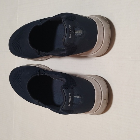 Skechers Men's Navy Slip-On Shoes Size 12 - Picture 2 of 5
